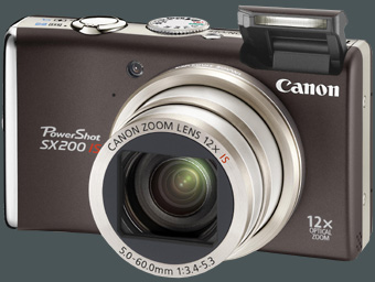 Canon PowerShot SX200 IS gro