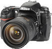 Nikon D300 front/side mini
