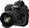 Nikon D3 front/side mini